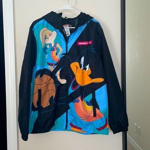 Space Jam Tune Squad members only wind breaker jacket